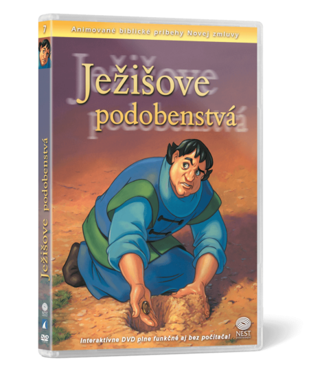 animovaný film Ježišove podobenstvá na DVD