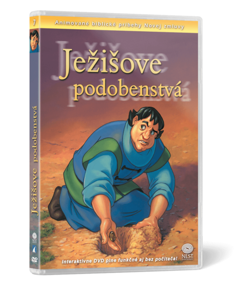 animovaný film Ježišove podobenstvá na DVD