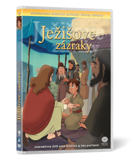 animovaný film Ježišove zázraky na DVD