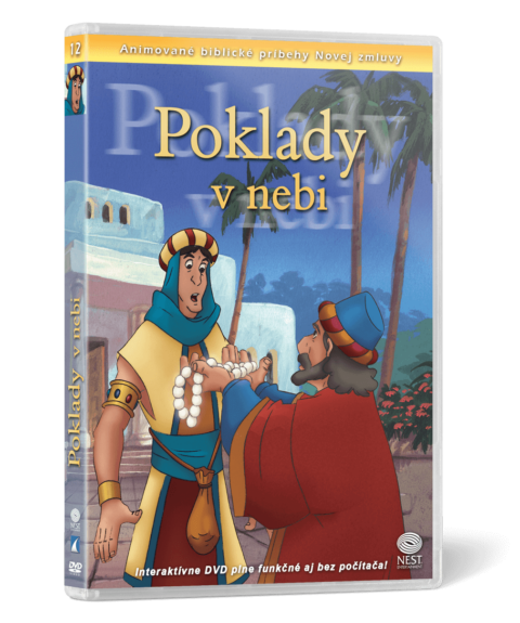 animovaný film Poklady v nebi na DVD