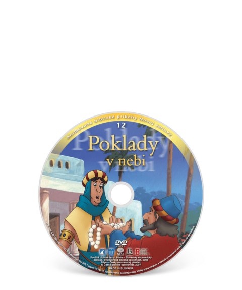 animovaný film Poklady v nebi na DVD