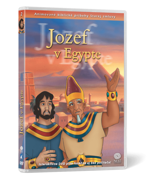 animovaný film Jozef v Egypte na DVD