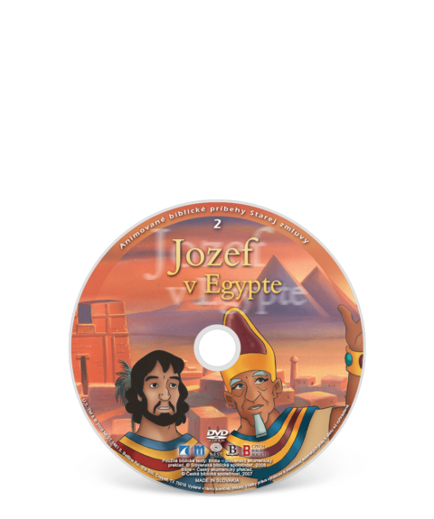 animovaný film Jozef v Egypte na DVD