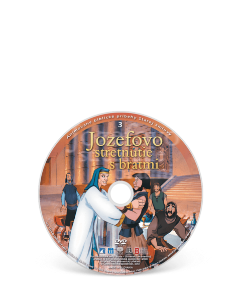 animovaný film Jozefovo stretnutie s bratmi na DVD