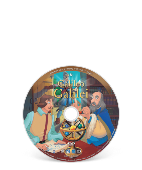 animovaný film Galileo Galilei na DVD