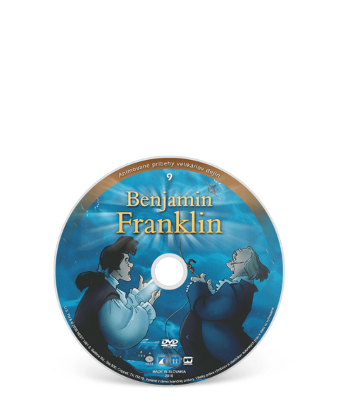 animovaný film Benjamin Franklin na DVD