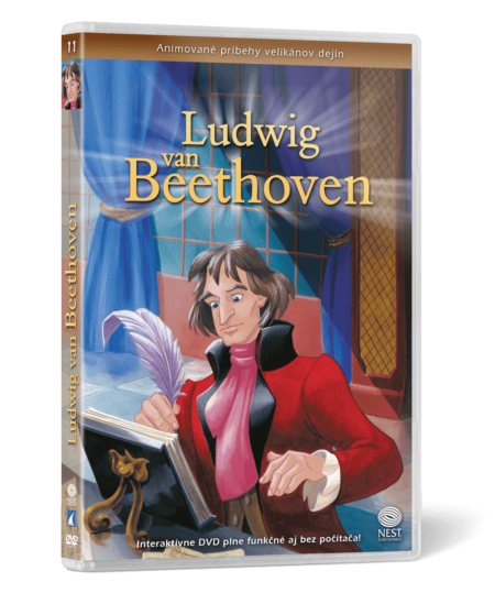 animovaný film Ludwig van Beethoven na DVD