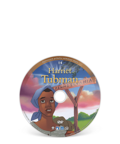 animovaný film Harriet Tubman na DVD