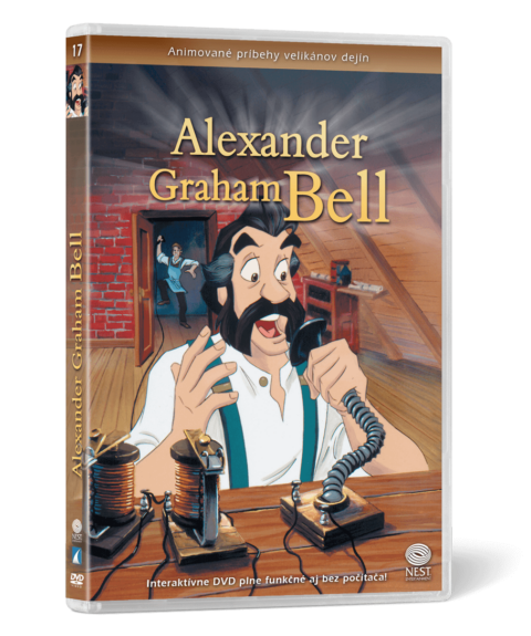 animovaný film Alexander Graham Bell na DVD